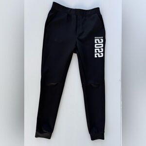 Class of 2022 Jogger Pants XL Black Herff Jones Sweatpants Athletic Graduation